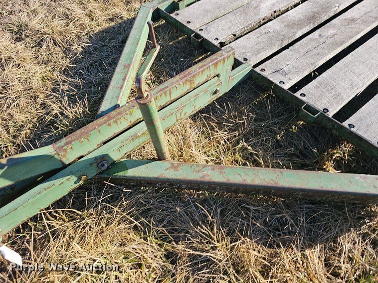 image for item NP9355 Square Bale Hay Trailer