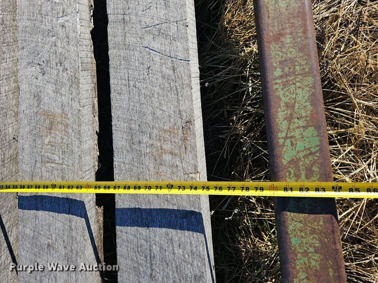 image for item NP9355 Square Bale Hay Trailer