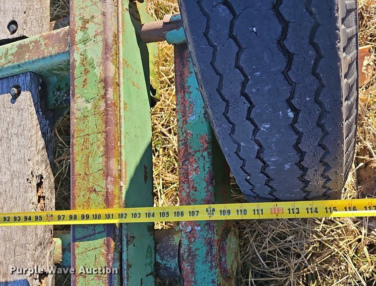 image for item NP9355 Square Bale Hay Trailer