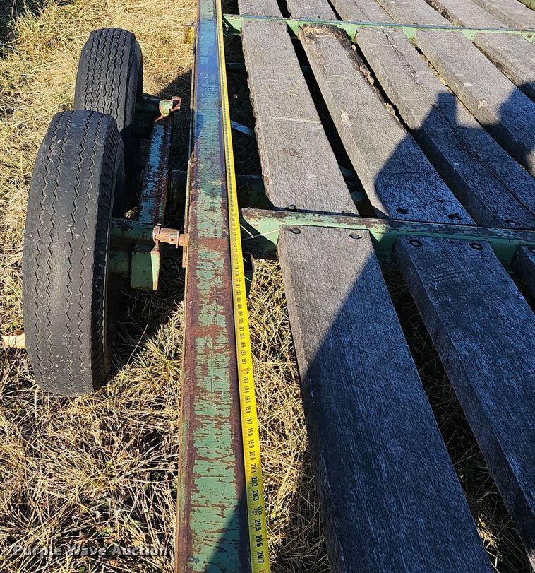 image for item NP9355 Square Bale Hay Trailer