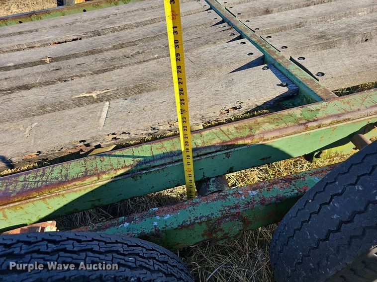 image for item NP9355 Square Bale Hay Trailer