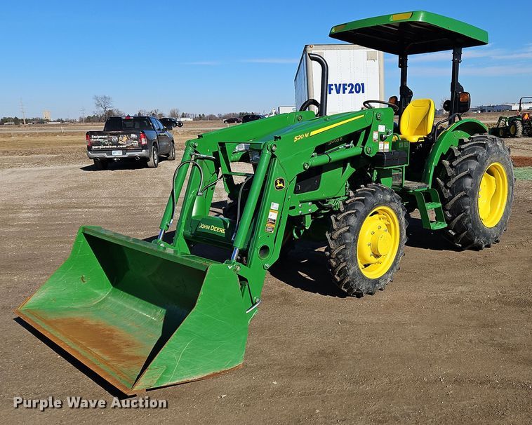 image for item NZ9149 2018 John Deere  5055E  MFWD tractor