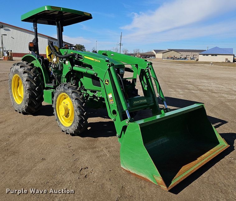 image for item NZ9149 2018 John Deere  5055E  MFWD tractor