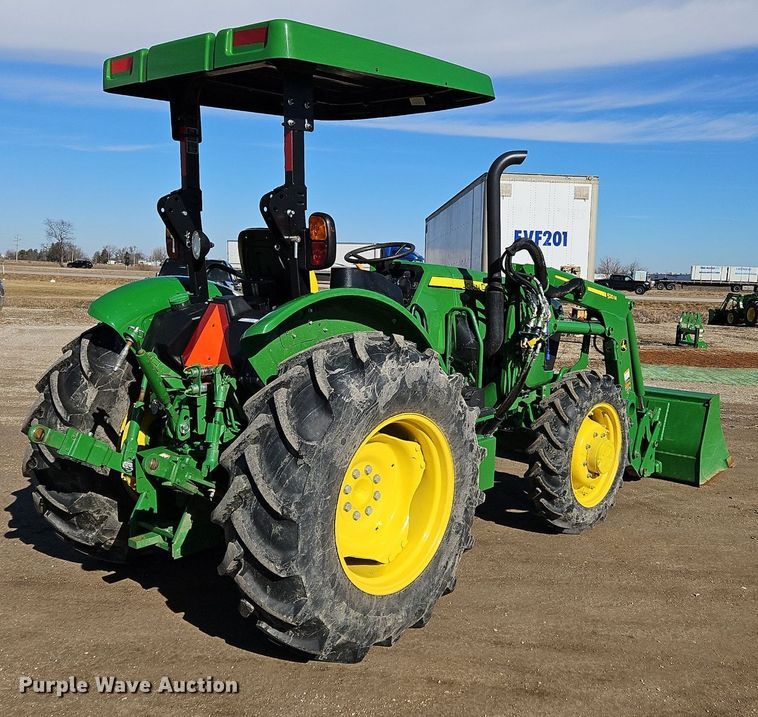 image for item NZ9149 2018 John Deere  5055E  MFWD tractor