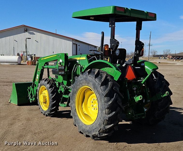 image for item NZ9149 2018 John Deere  5055E  MFWD tractor