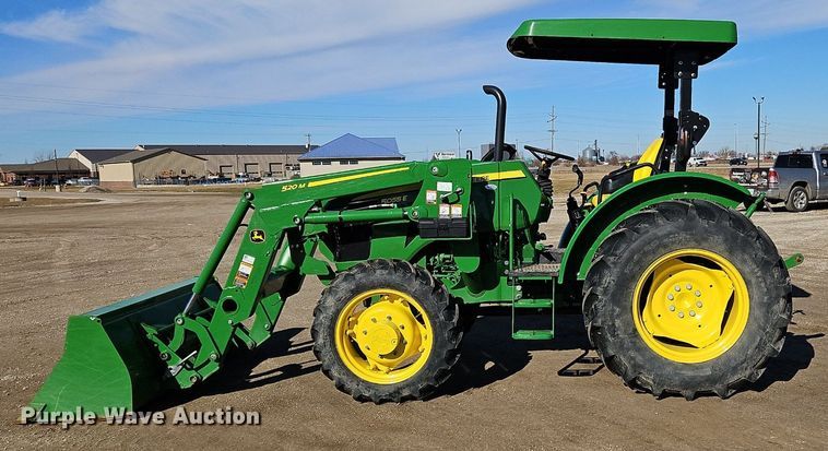 image for item NZ9149 2018 John Deere  5055E  MFWD tractor