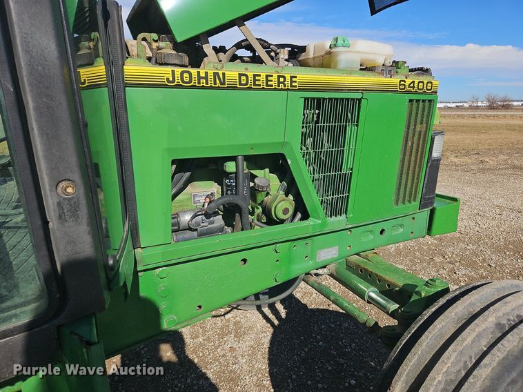 image for item NZ9151 1993 John Deere  6400 tractor