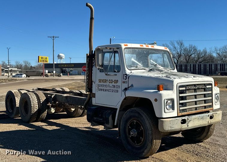 image for item OD9984 1984 International  1954 truck cab and chassis