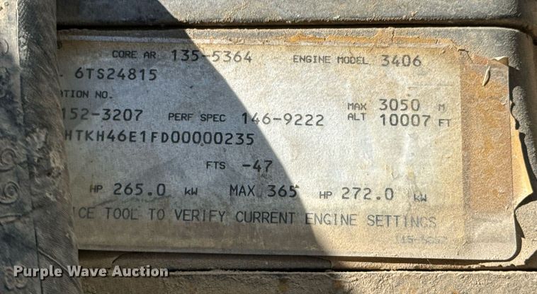 image for item OD9985 1998 Ford L9000 feed delivery truck