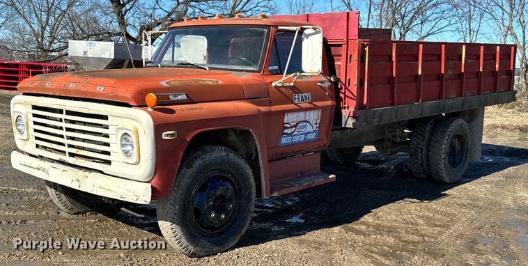 image for item OD9987 1972 Ford F605 grain truck