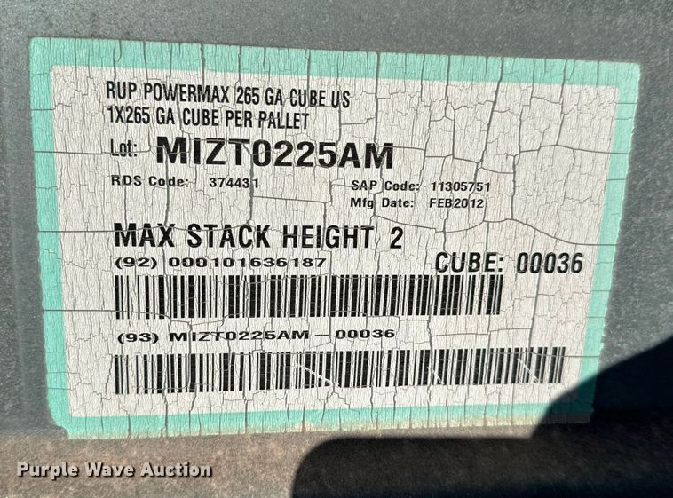 image for item OD9989 Poly tanks