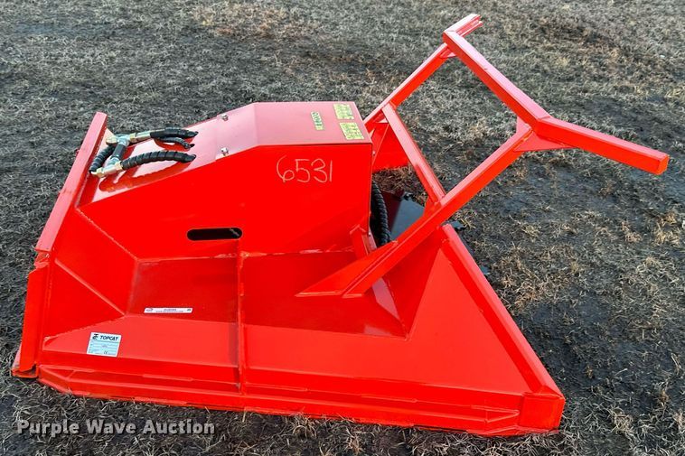 image for item OJ9395 2023 TopCat SSDFM60 skid steer mulcher