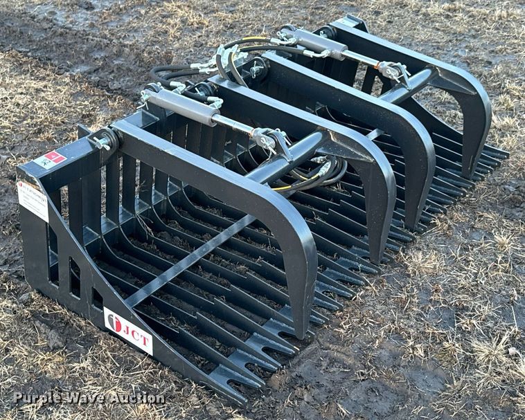 image for item OJ9399 JCT skid steer rock grapple bucket