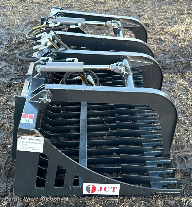 image for item OJ9399 JCT skid steer rock grapple bucket