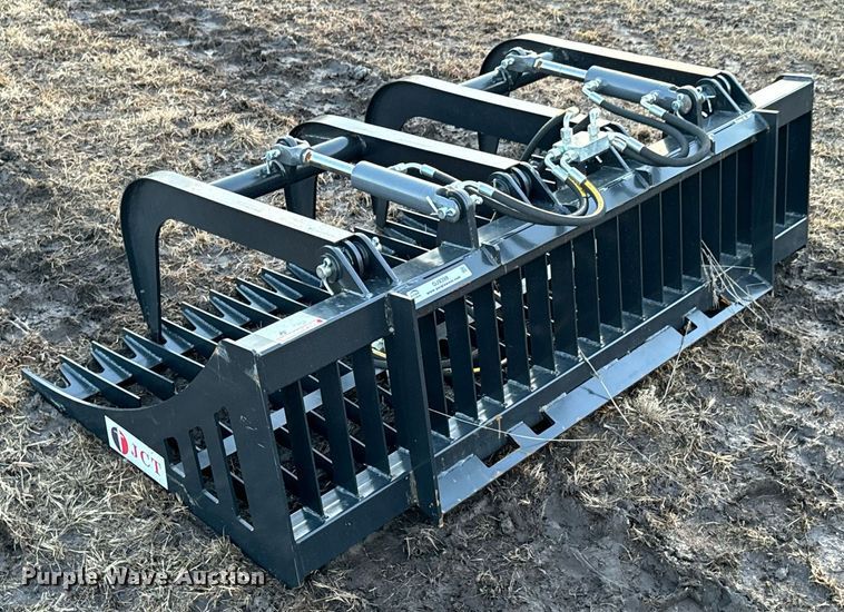 image for item OJ9399 JCT skid steer rock grapple bucket