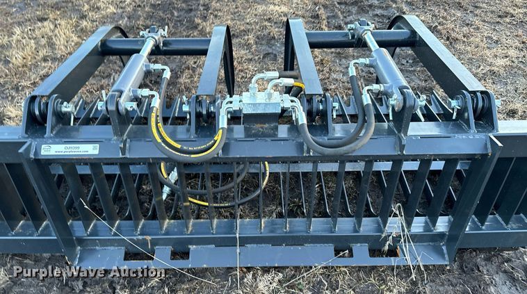 image for item OJ9399 JCT skid steer rock grapple bucket