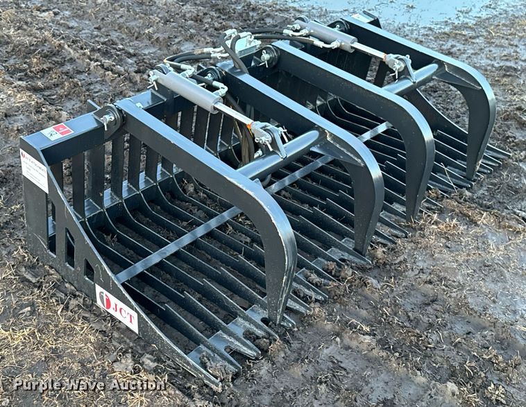 image for item OJ9401 JCT skid steer rock grapple bucket