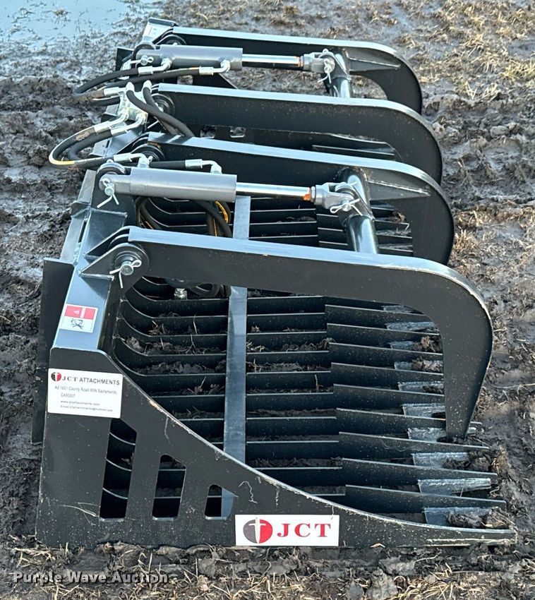 image for item OJ9401 JCT skid steer rock grapple bucket