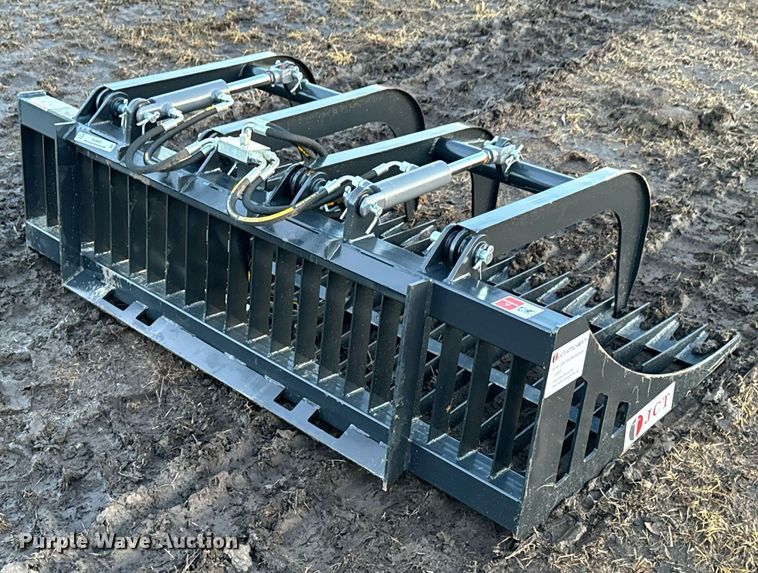 image for item OJ9401 JCT skid steer rock grapple bucket