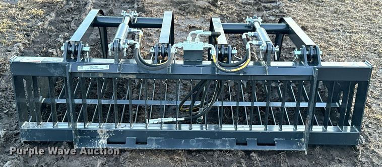 image for item OJ9401 JCT skid steer rock grapple bucket