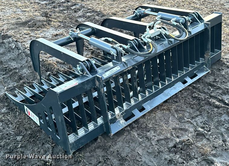 image for item OJ9401 JCT skid steer rock grapple bucket