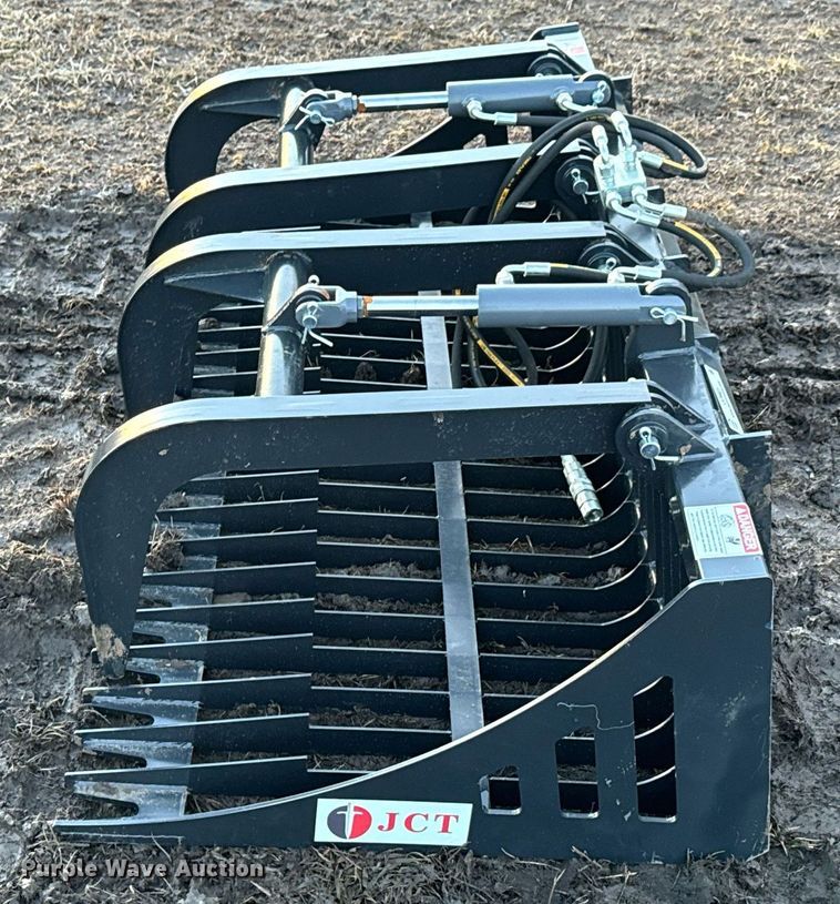 image for item OJ9401 JCT skid steer rock grapple bucket