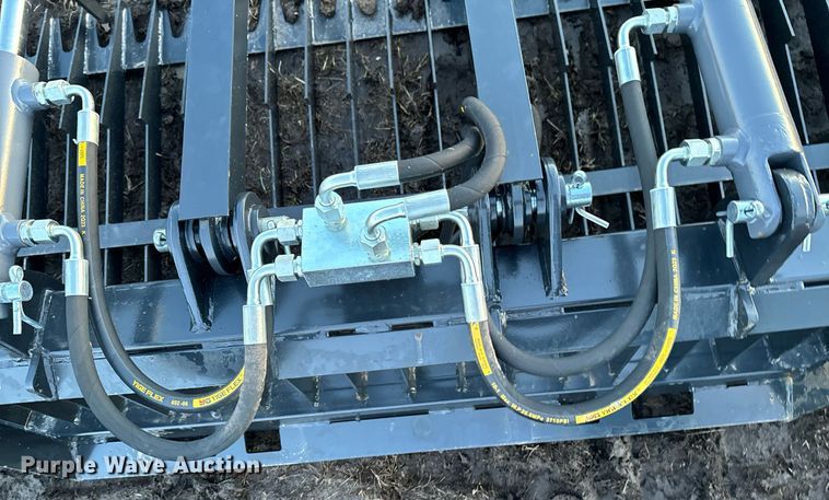 image for item OJ9401 JCT skid steer rock grapple bucket