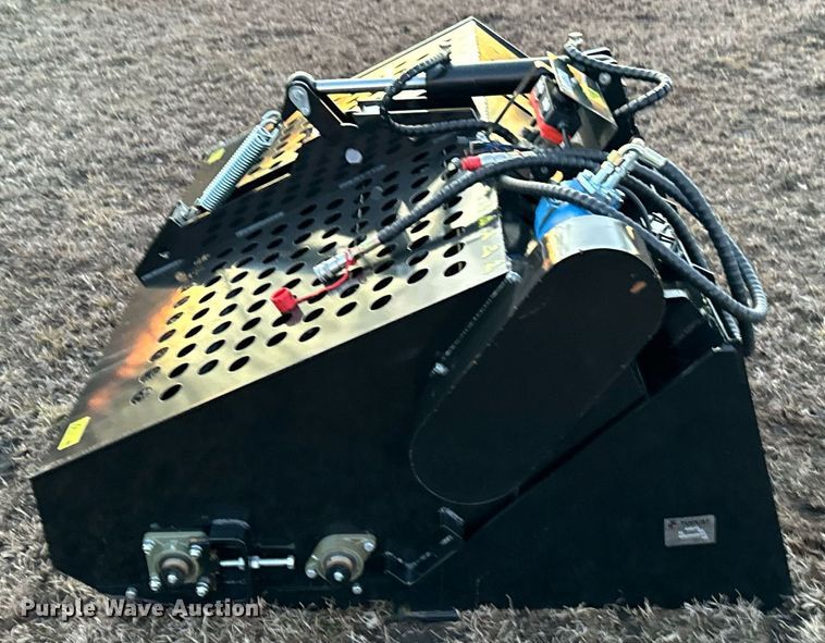 image for item OJ9406 2023 TopCat ECSSLR72 skid steer landscape rake