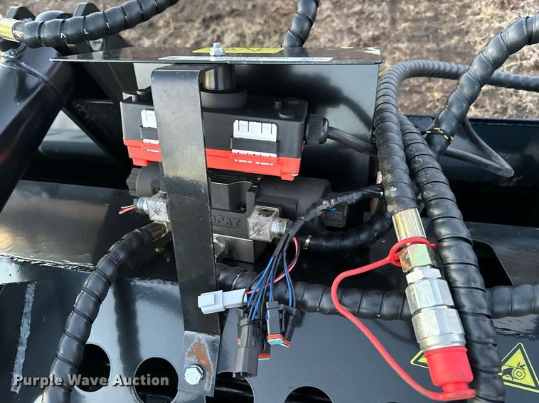 image for item OJ9406 2023 TopCat ECSSLR72 skid steer landscape rake