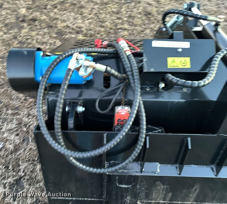 image for item OJ9406 2023 TopCat ECSSLR72 skid steer landscape rake