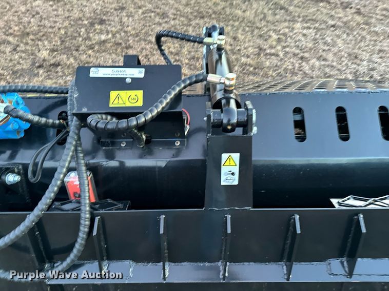 image for item OJ9406 2023 TopCat ECSSLR72 skid steer landscape rake