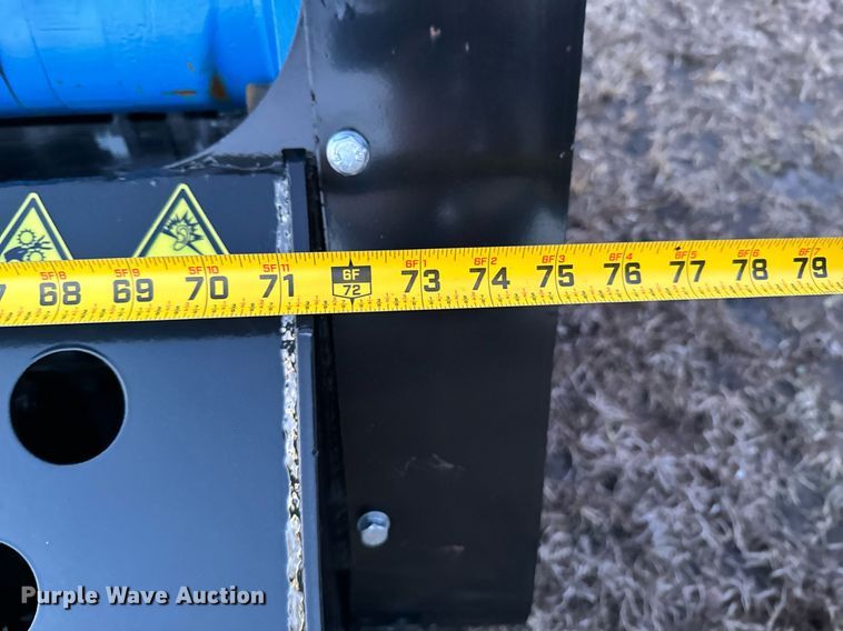 image for item OJ9406 2023 TopCat ECSSLR72 skid steer landscape rake