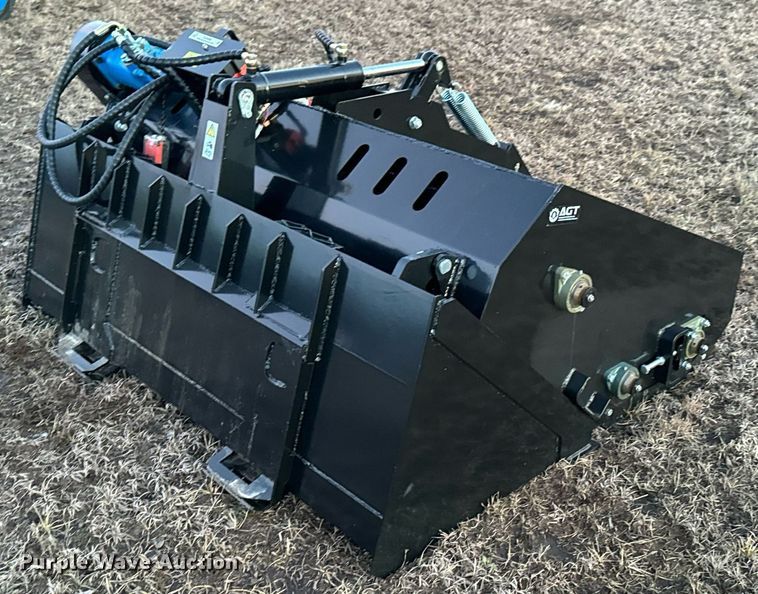 image for item OJ9406 2023 TopCat ECSSLR72 skid steer landscape rake