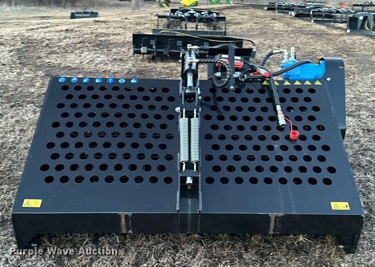 image for item OJ9406 2023 TopCat ECSSLR72 skid steer landscape rake