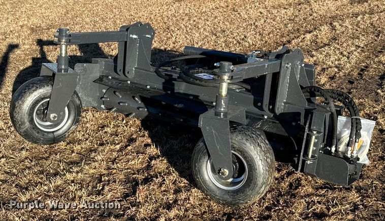 image for item OJ9411 2023 LandHonor PR-12-72W skid steer power rake