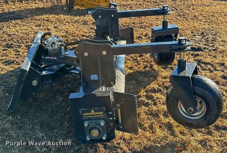 image for item OJ9411 2023 LandHonor PR-12-72W skid steer power rake