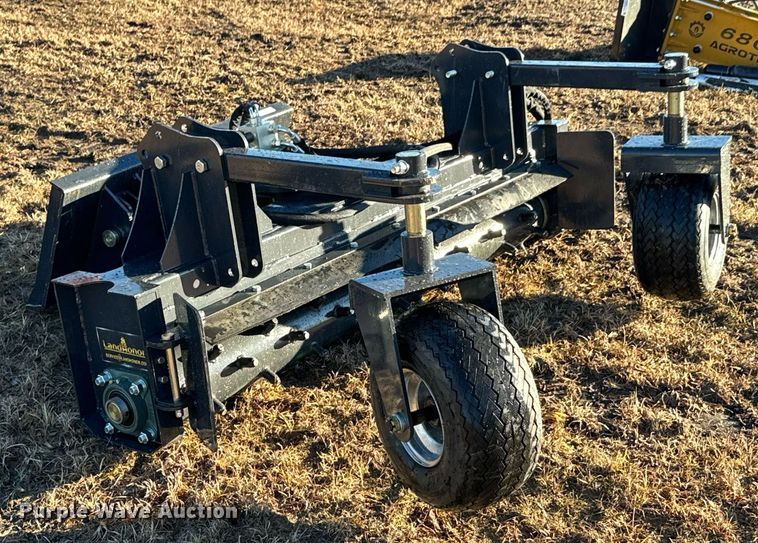 image for item OJ9411 2023 LandHonor PR-12-72W skid steer power rake