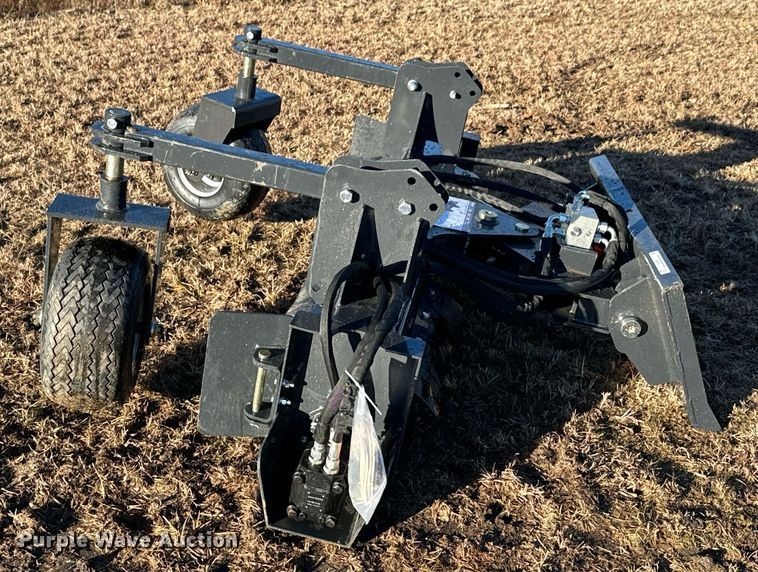 image for item OJ9411 2023 LandHonor PR-12-72W skid steer power rake