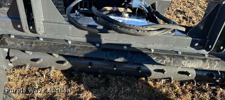 image for item OJ9411 2023 LandHonor PR-12-72W skid steer power rake