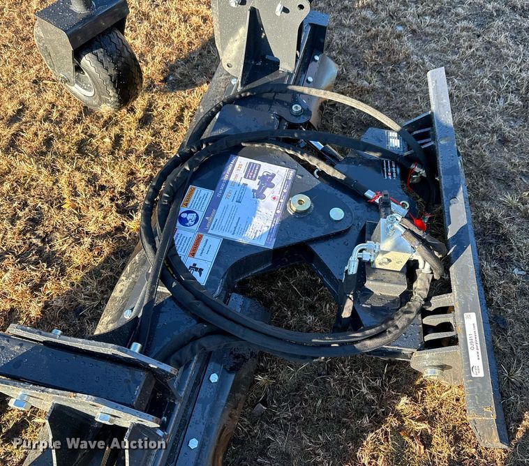 image for item OJ9411 2023 LandHonor PR-12-72W skid steer power rake