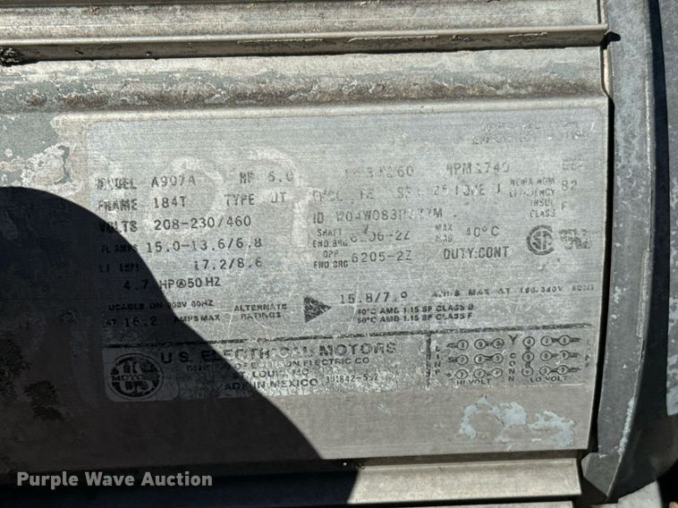 image for item OJ9423 Matthews Company 975 grain dryer