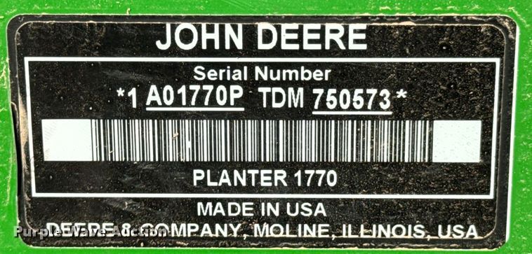 image for item OJ9438 John Deere 1770NT no-till planter