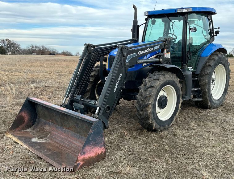 image for item OM9820 2005 New Holland  TS115A MFWD tractor
