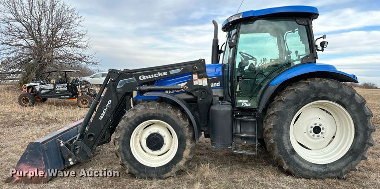 image for item OM9820 2005 New Holland  TS115A MFWD tractor