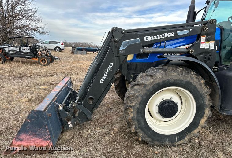 image for item OM9820 2005 New Holland  TS115A MFWD tractor