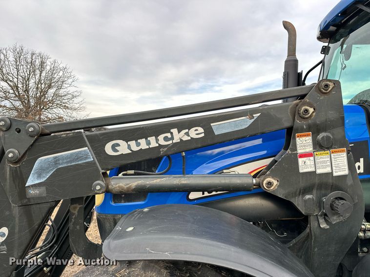 image for item OM9820 2005 New Holland  TS115A MFWD tractor