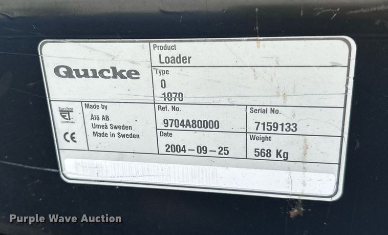 image for item OM9820 2005 New Holland  TS115A MFWD tractor