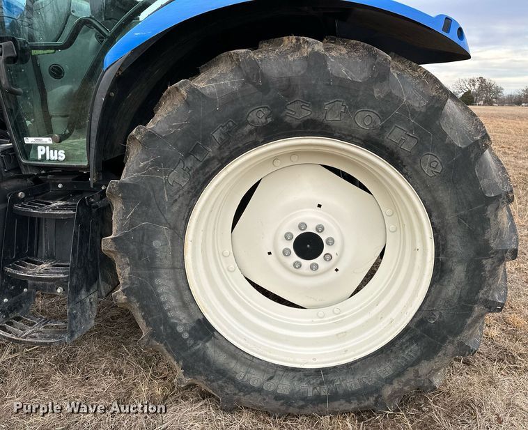 image for item OM9820 2005 New Holland  TS115A MFWD tractor