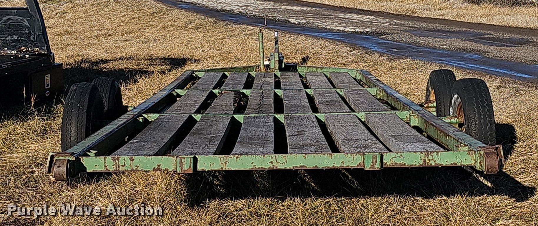Square Bale Hay Trailer in Carthage, MO Item NP9355 for sale Purple