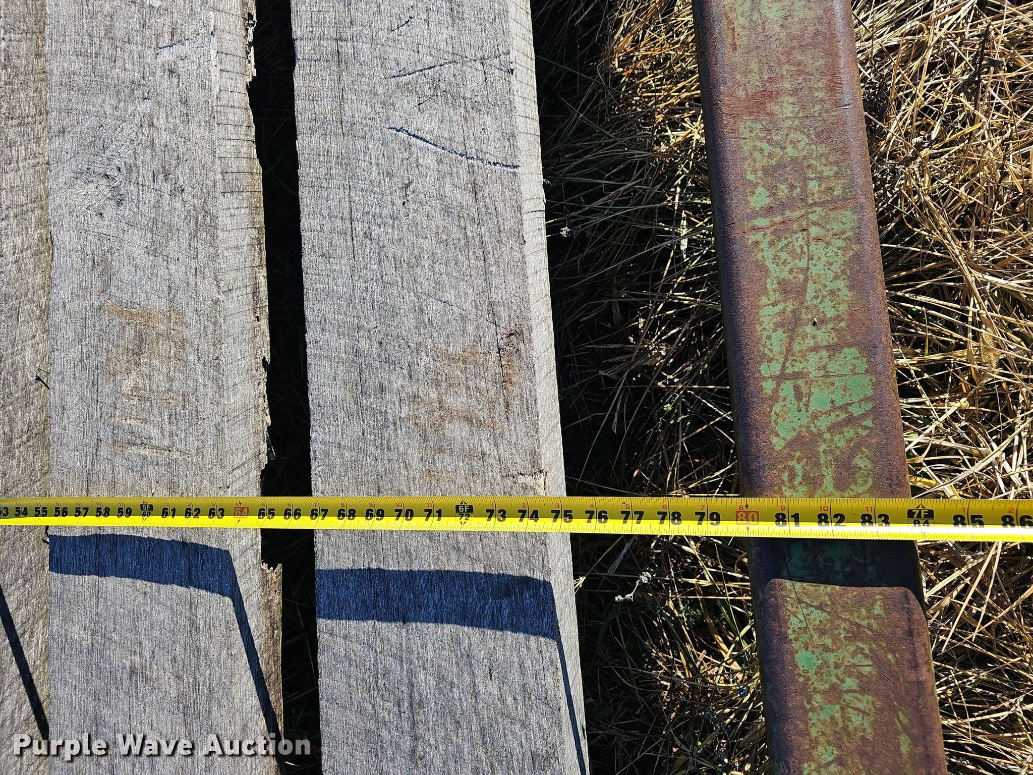 Square Bale Hay Trailer in Carthage, MO Item NP9355 for sale Purple